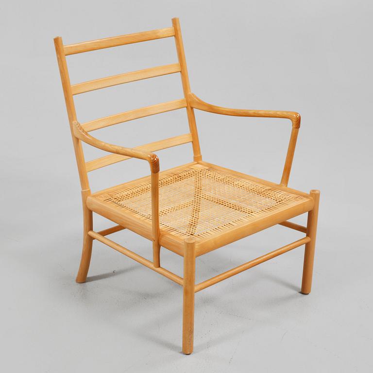 OLE WANSCHER, karmstolar, ett par "Colonial Chair, PJ 149", Poul Jeppesen, Danmark, 1900-talets andra hälft.