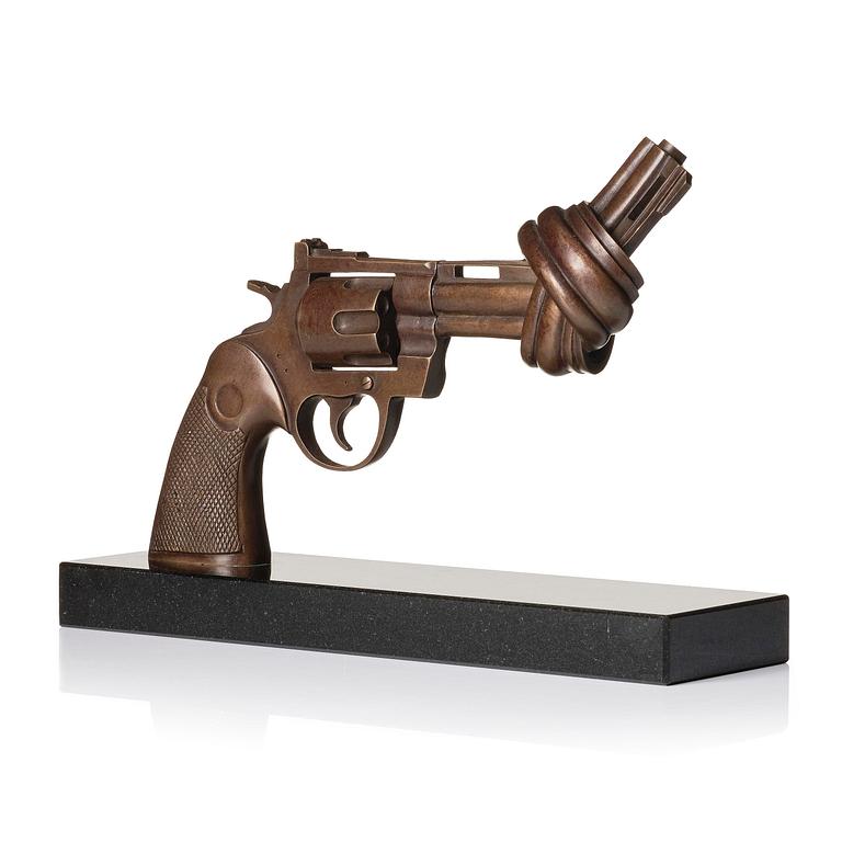 Carl Fredrik Reuterswärd, "Non-Violence".