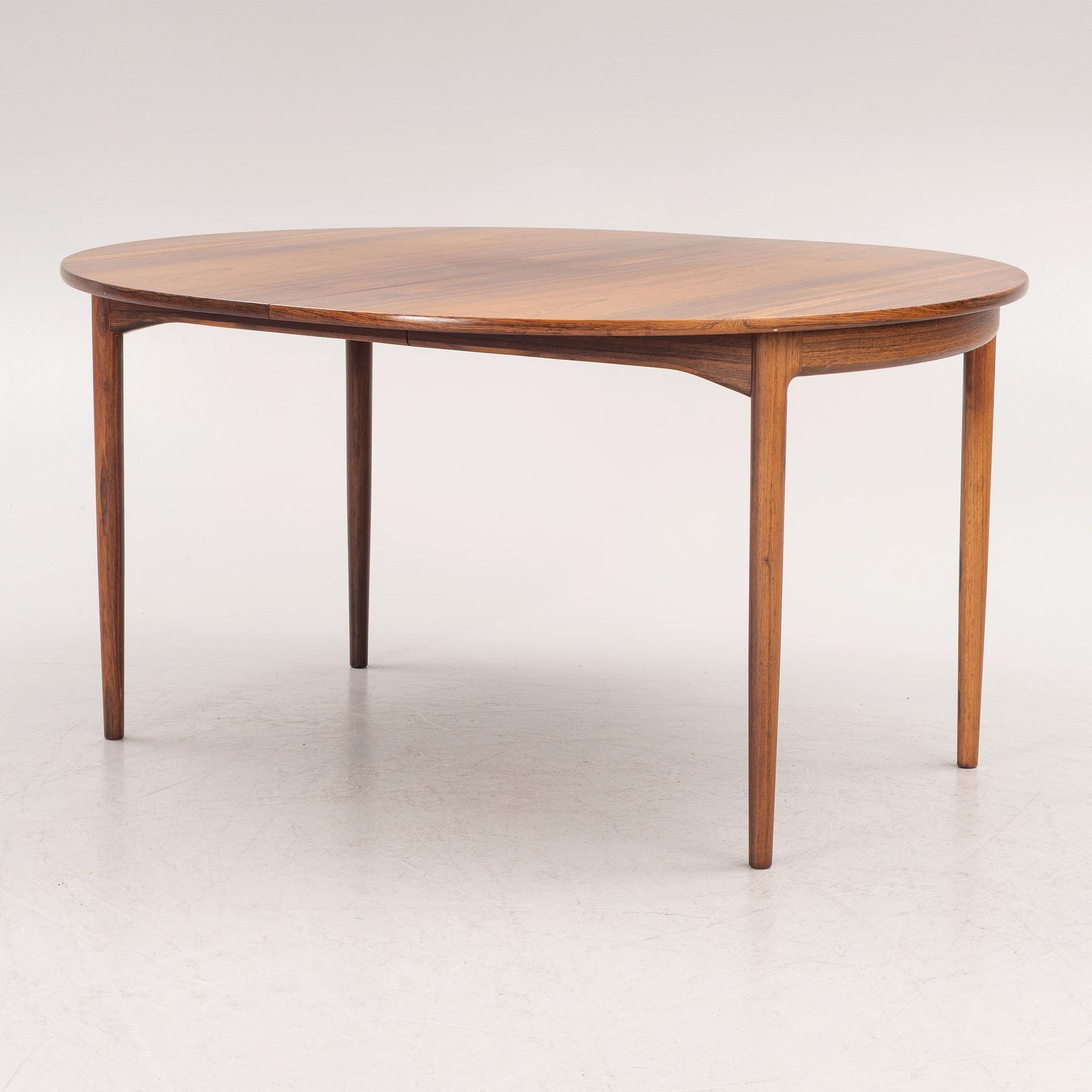 Ib Kofod Larsen, matgrupp, 5 delar, Säffle Möbelfabrik, 1960-tal.