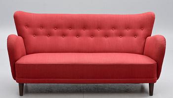 SOFFA samt FÅTÖLJ, 1900-tal.