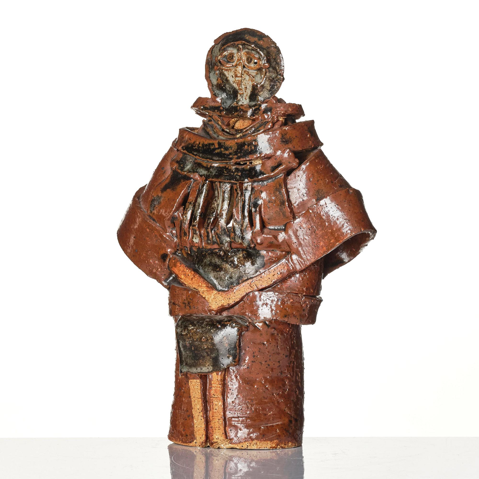 Lisa Larson, a unique stoneware sculpture, Gustavsberg 1960s.