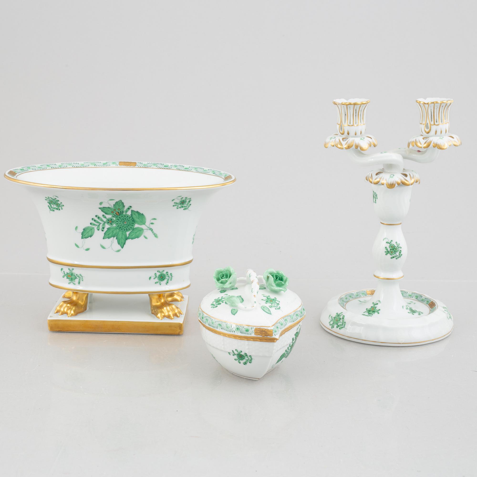 A 130 pcs dinner service, Herend, Hungary.