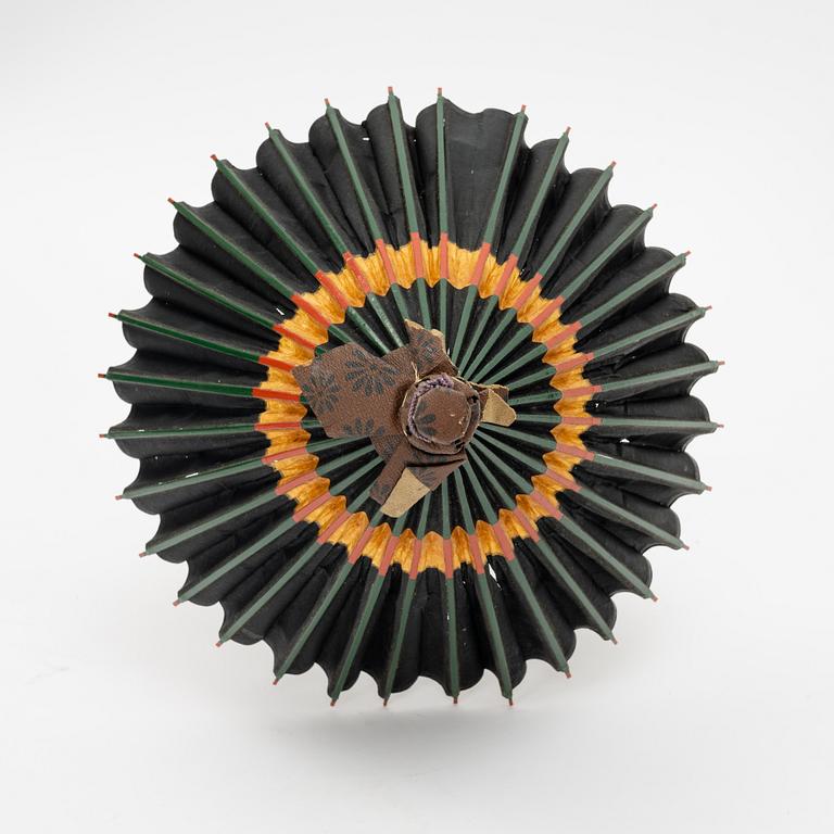 A set of three parasols, Japan, early 20th century.