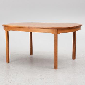 Carl Malmsten, an "Ambassadör" dining table, Åfors Möbelfabrik, second half of the 20th century.