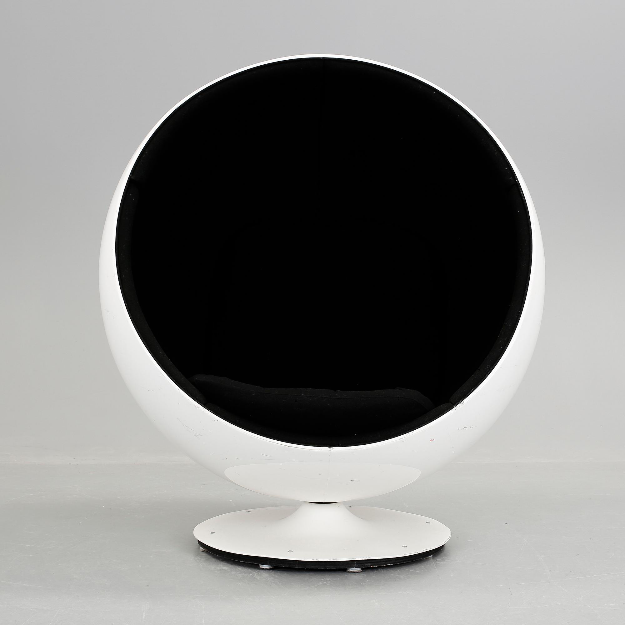 FÅTÖLJ, 'Åskbollen', Eero Aarnio, Adelta, Finland.