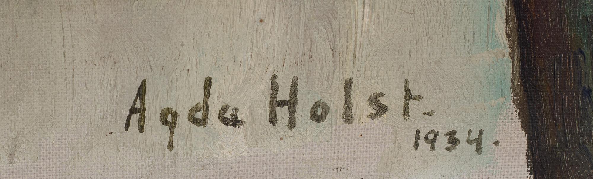 Agda Holst, "Ängsblommor".