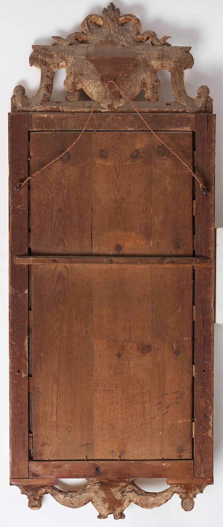 SPEGEL, av Johan Åkerblad (mästare i Stockholm 1758-1799), gustaviansk.
