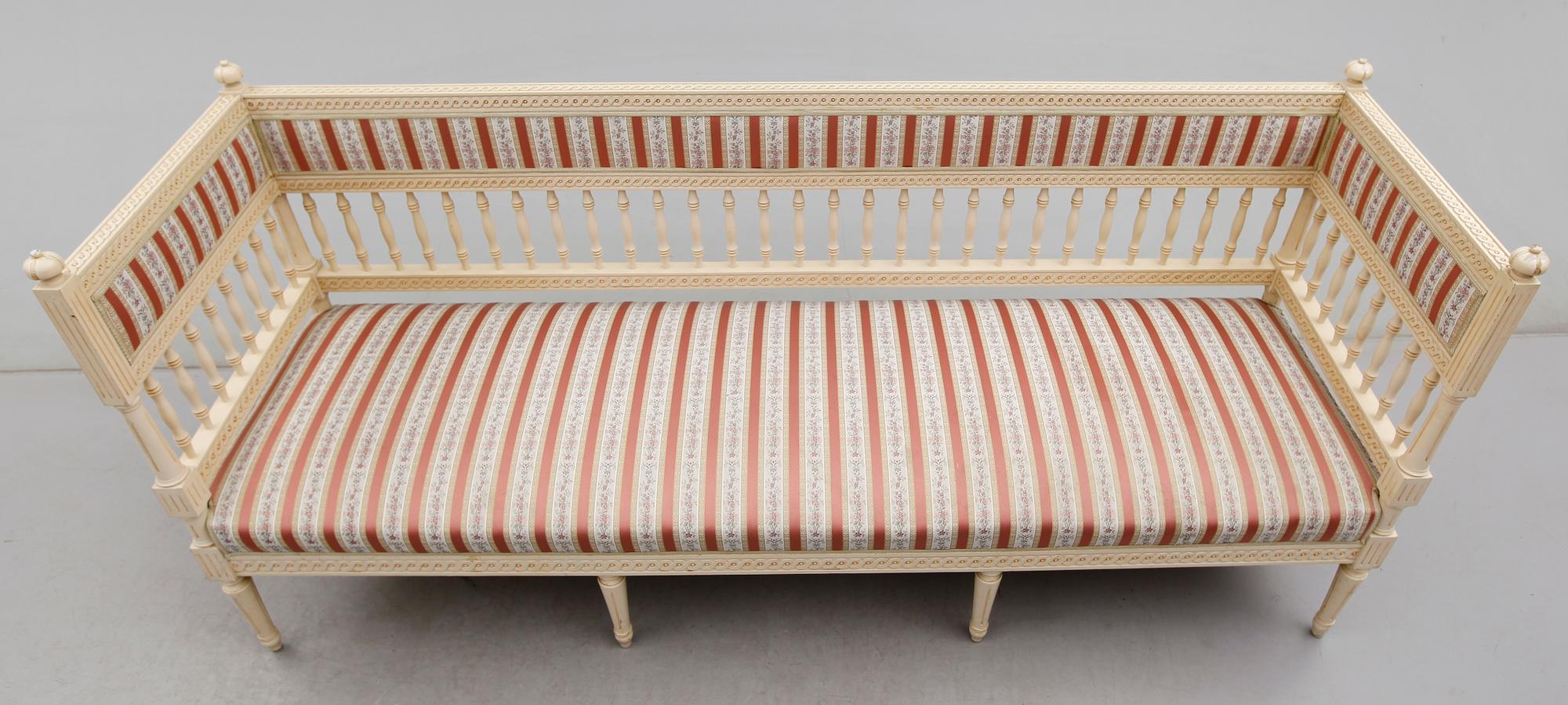 SOFFA, gustaviansk stil, 1900-talets mitt.