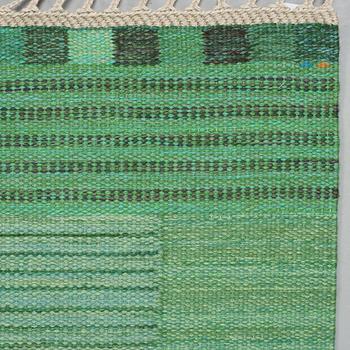 Marianne Richter, MATTA. "Fasad Grön". Rölakan. 273,5 x 236,5 cm. Signerad AB MMF MR.