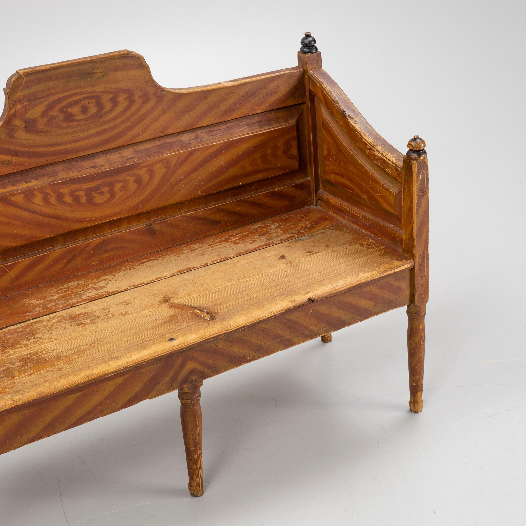 Soffa, allmoge, 1800-tal.