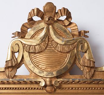 Spegel, av Johan Åkerblad (mästare i Stockholm 1758-1799) och Anders Öberg (1781-1791), Gustaviansk.