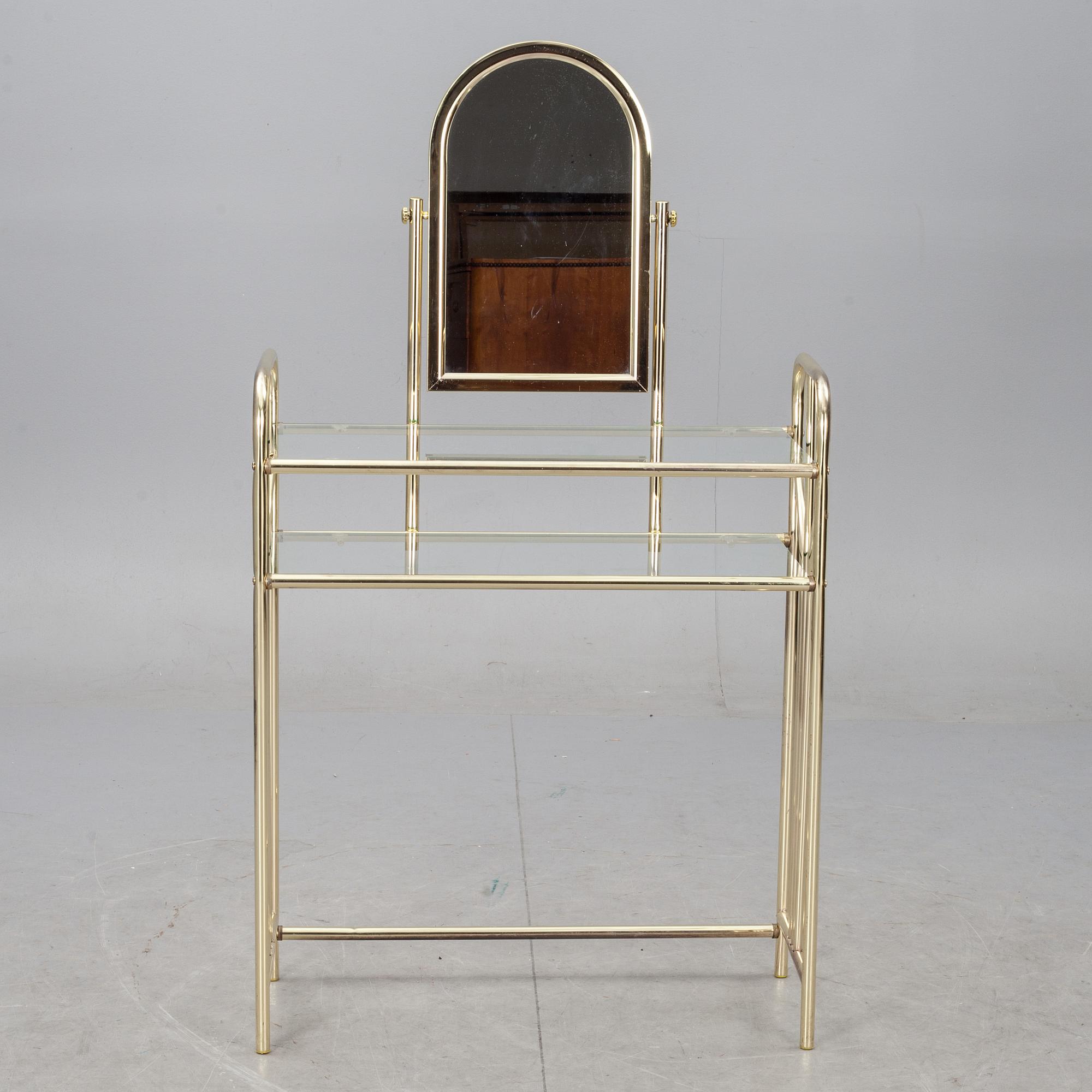 SPEGELBORD, mässing, 1900-talets andra hälft/slut.