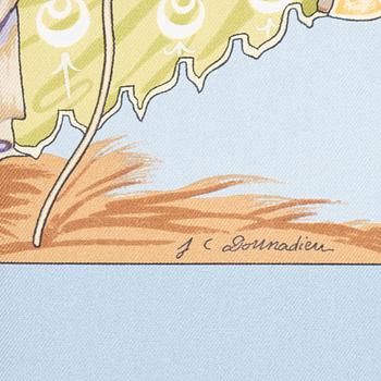 Hermès, scarf, "Turqueries en l'Honneur de Mr de T 1748".