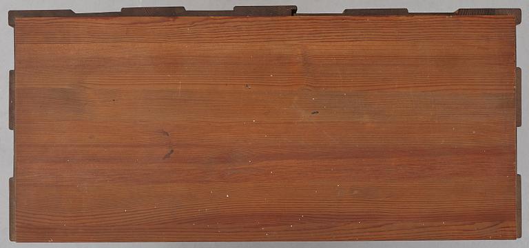 Axel Einar Hjorth, a "Lovö" stained pine cabinet, Nordiska Kompaniet, Sweden 1930's.