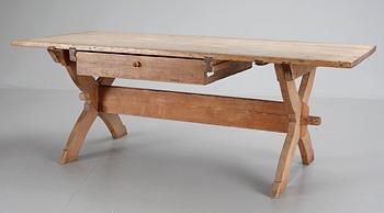 112. A Swedish 19th cent table.