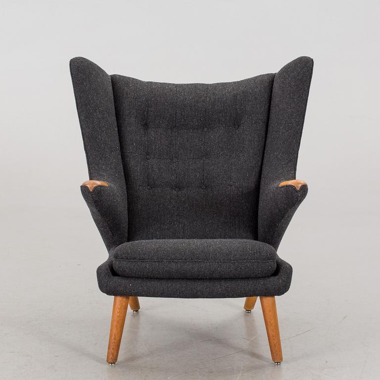 HANS J WEGNER, a Bamse/Papa Bear armchair, later part of the 20th century.