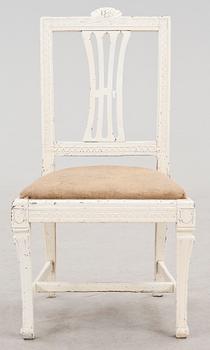 STOL, gustaviansk, Anders Andersson Lindome, omkring 1800.