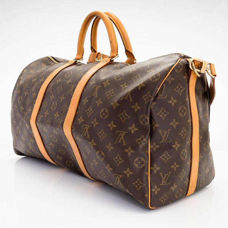 Louis Vuitton, laukku, "Keepall 50 Bandoulière".