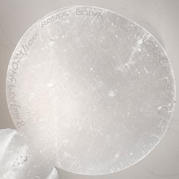 Ann Wåhlström, a glass vase, Kosta Boda, Sweden.