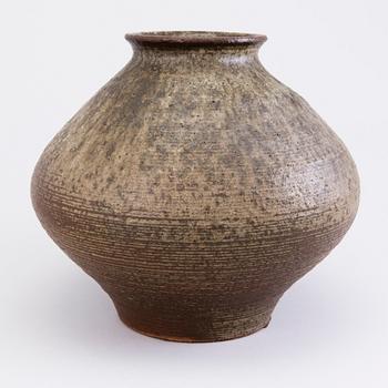 BRITA HEILIMO, maljakko, kivitavaraa, signeerattu Arabia BH.