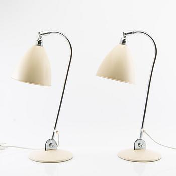 Robert Dudley table lamps, a pair of "Bestlite" for Gubi, late 20th century.