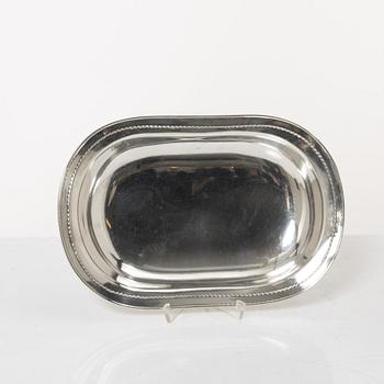 A Swedish silver bowl/dish, mark of Carl Fredrik Carlman, Stockholm 1932.