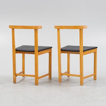 Hans Kempe & Lars Erik Ljunglöf, five versions of model 'HI-28' chairs, Hi Gruppen, second half of the 20th century.