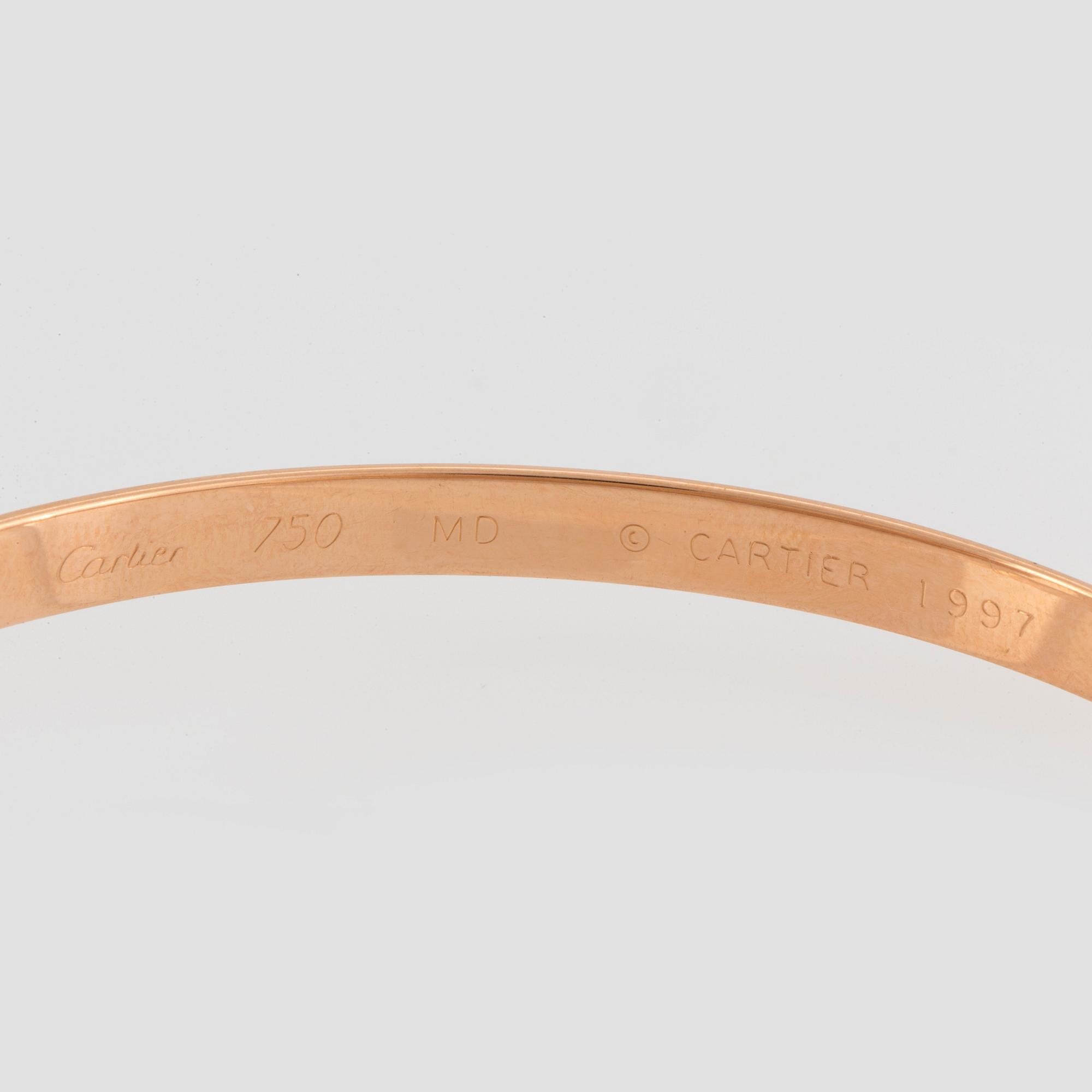 Cartier armring "Trinity".