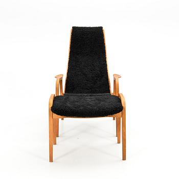 Yngve Ekström, armchair with footstool, "Lamino", Swedese.