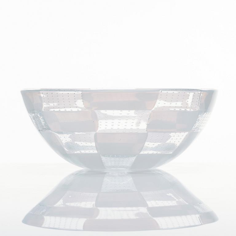 Ercole Barovier, an 'Intarsio' glass bowl, Barovier & Toso, Murano, Italy 1960s.