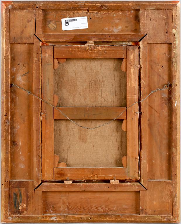 HUGO D'ALESI, olja på duk, sign.