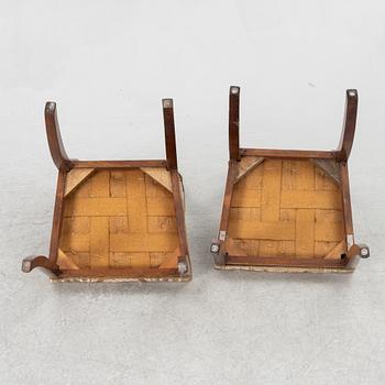 Chairs 5 pcs, second half of the 19th century.