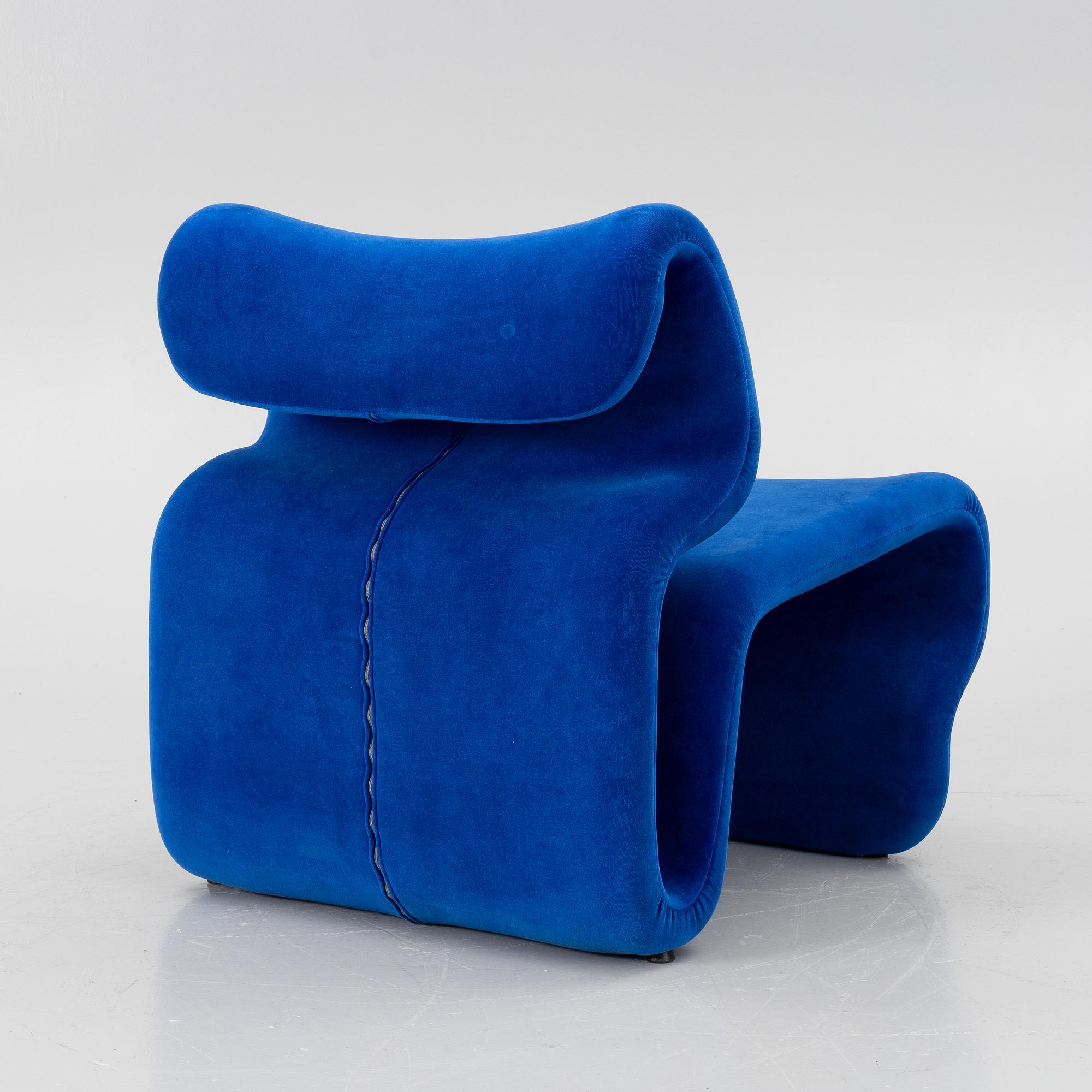 Jan Ekselius, "Etcetera Lounge Chair - Klein Blue", Artilleriet Ateliers.