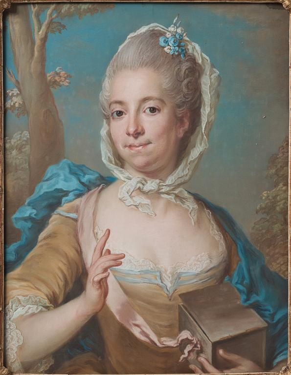 Gustaf Lundberg, ”Beata Falker”(1742-1805)(née von Rosen) "en Savojarde".