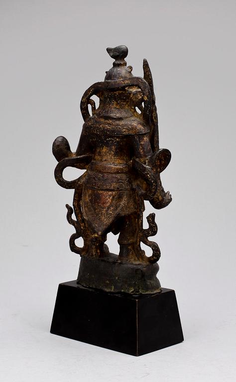 SKULPTUR, brons, Ming, (1368-1644).