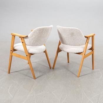 Armchairs, a pair, second half of the 20th century.