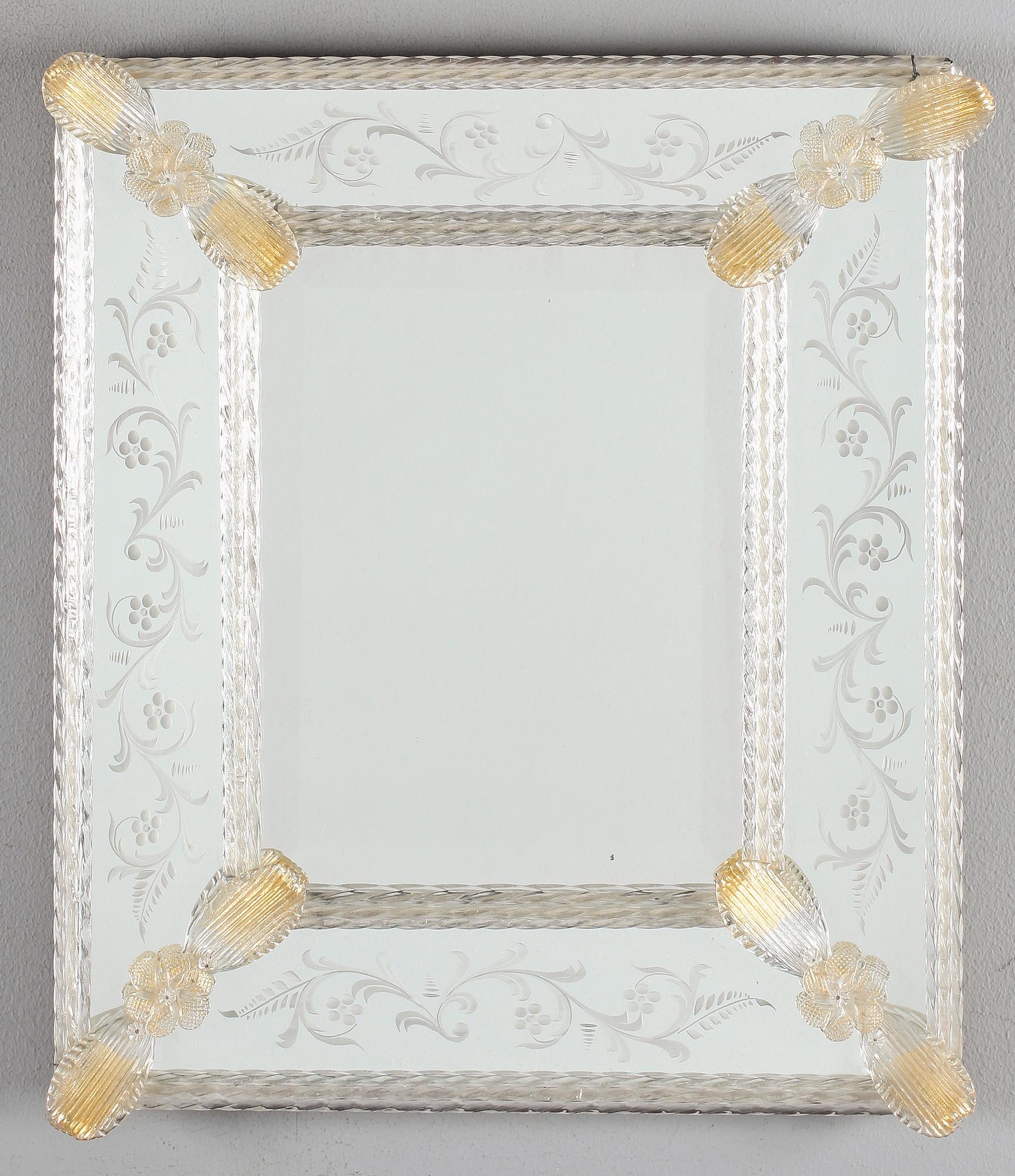 SPEGEL, venetiansk stil, Italien, 1900-talets andra hälft.