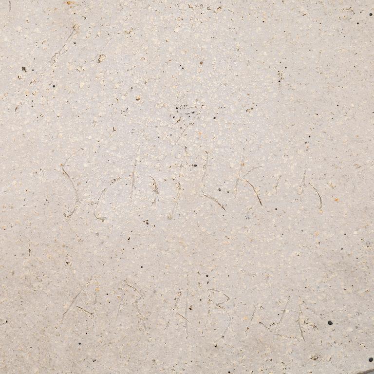 Michael Schilkin, a ceramic relief, signed Schilkin, ARABIA.