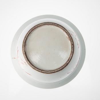 SKÅL, porslin, Kina 1700-tal.