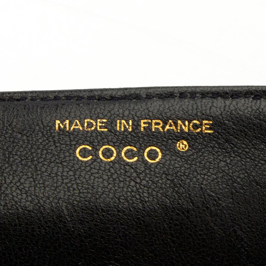 Chanel, väska " Double flap bag"vintage 1980-tal.