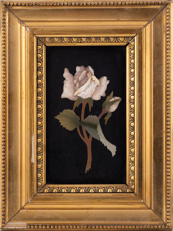 An Italian Pietra Dura picture, 20th Century.