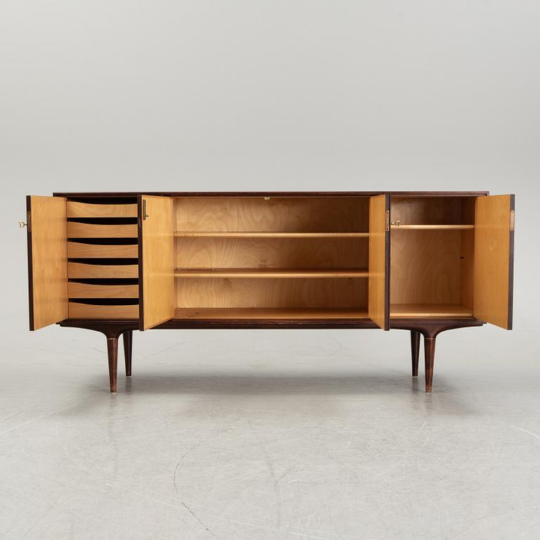 A 'Cortina' rosewood sideboard by Svante Skogh, Seffle Möbelfabrik, designed in 1956.