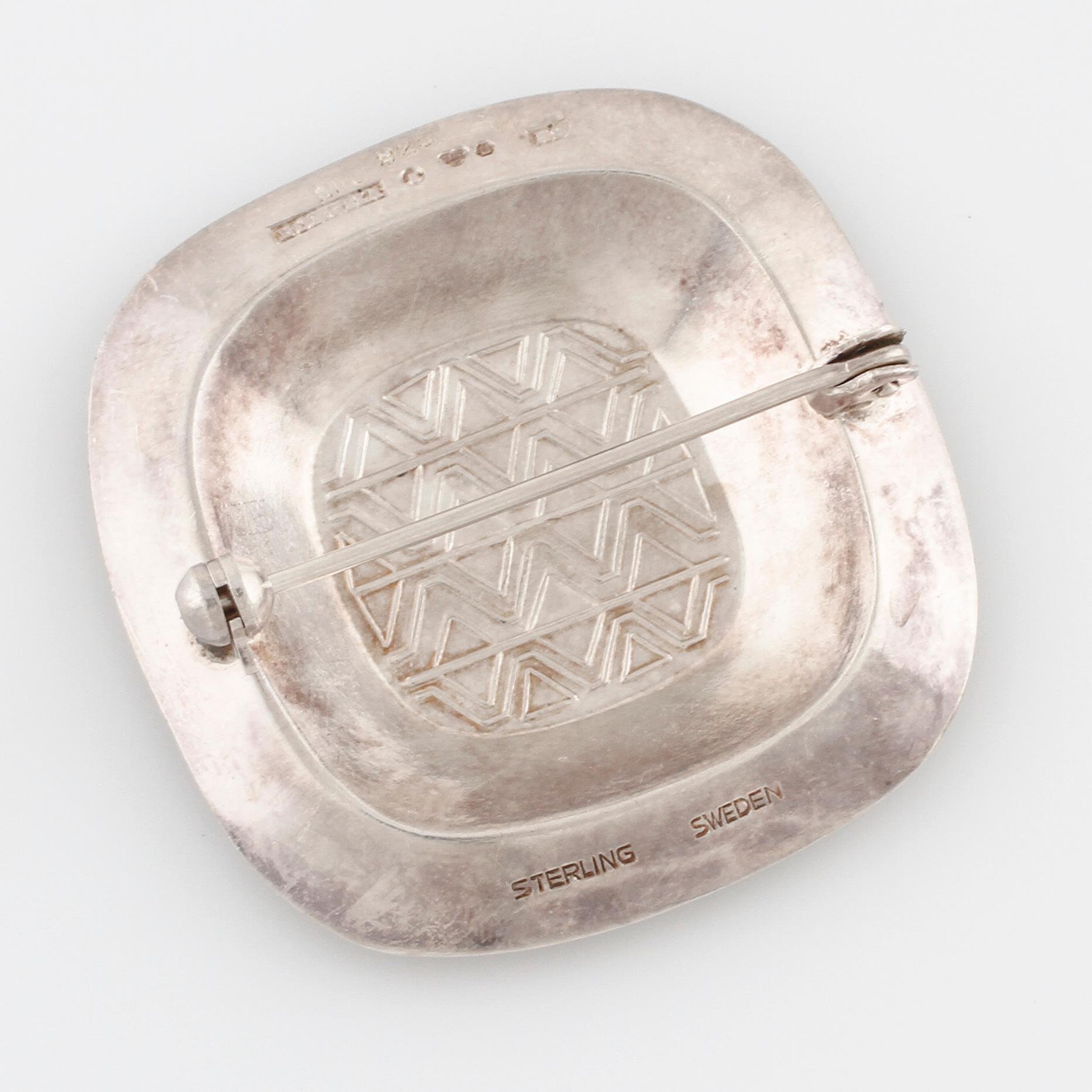 ATELIER BORGILA, A Michelsen, Stockholm, 1958, a brooch.