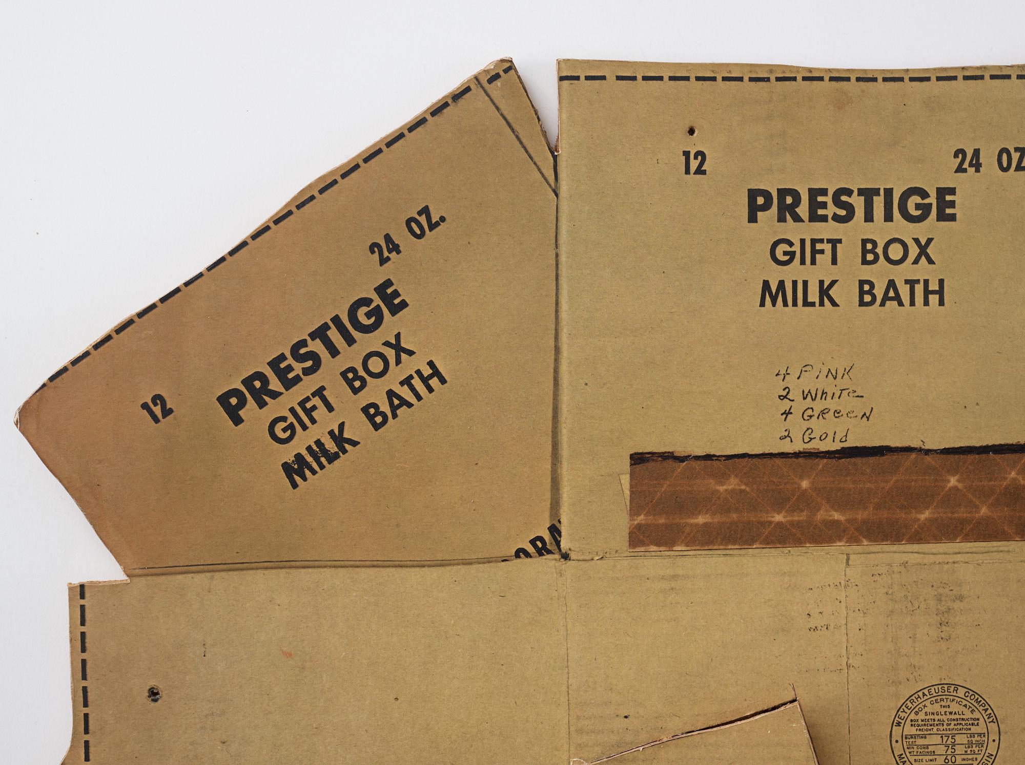 Robert Rauschenberg, Cardbird VII from: "Cardbird series".