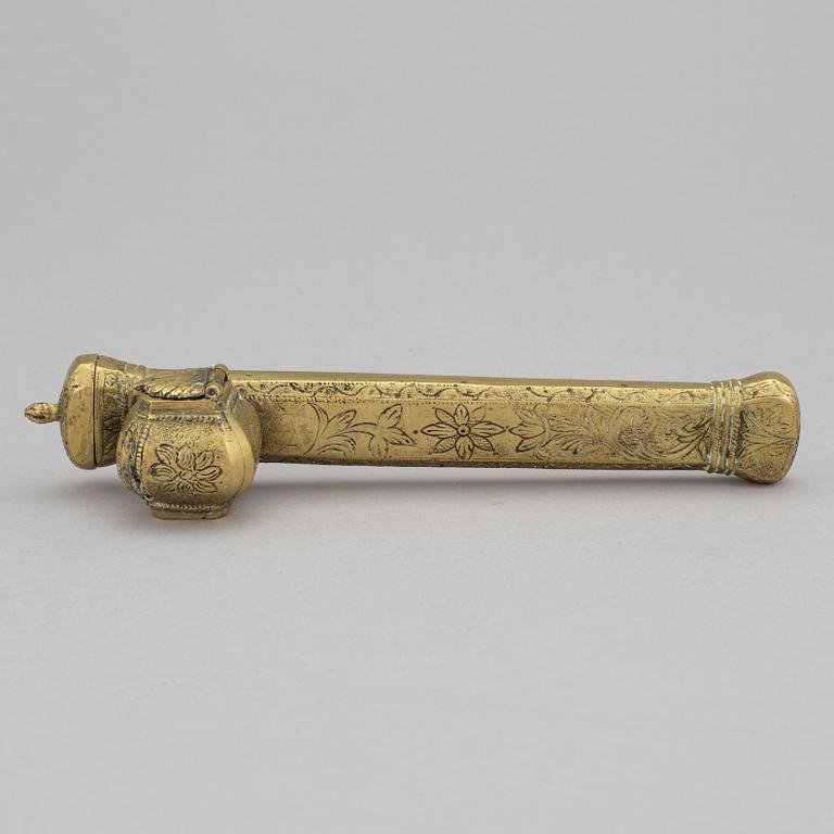 BLÄCK / PENNSTÄLL, mässing, orientalisk, 1800-/1900-tal.