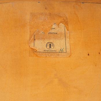 An oak mirror  Fröseke, AB Nybrofabriken, mid 20th Century.