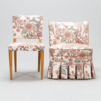 STOL och FÅTÖLJ, Stockmann oy ab, Finland sent 1940-tal.