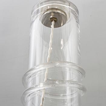 HANNE DREUTLER, bordslampor, ett par, glas, Ateljé Lyktan / Studio Åhus, 1982.