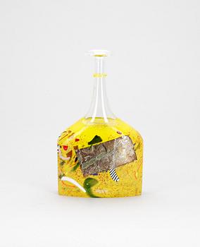 FLASKA/VAS. Glas. "Satellite", Bertil Vallien.