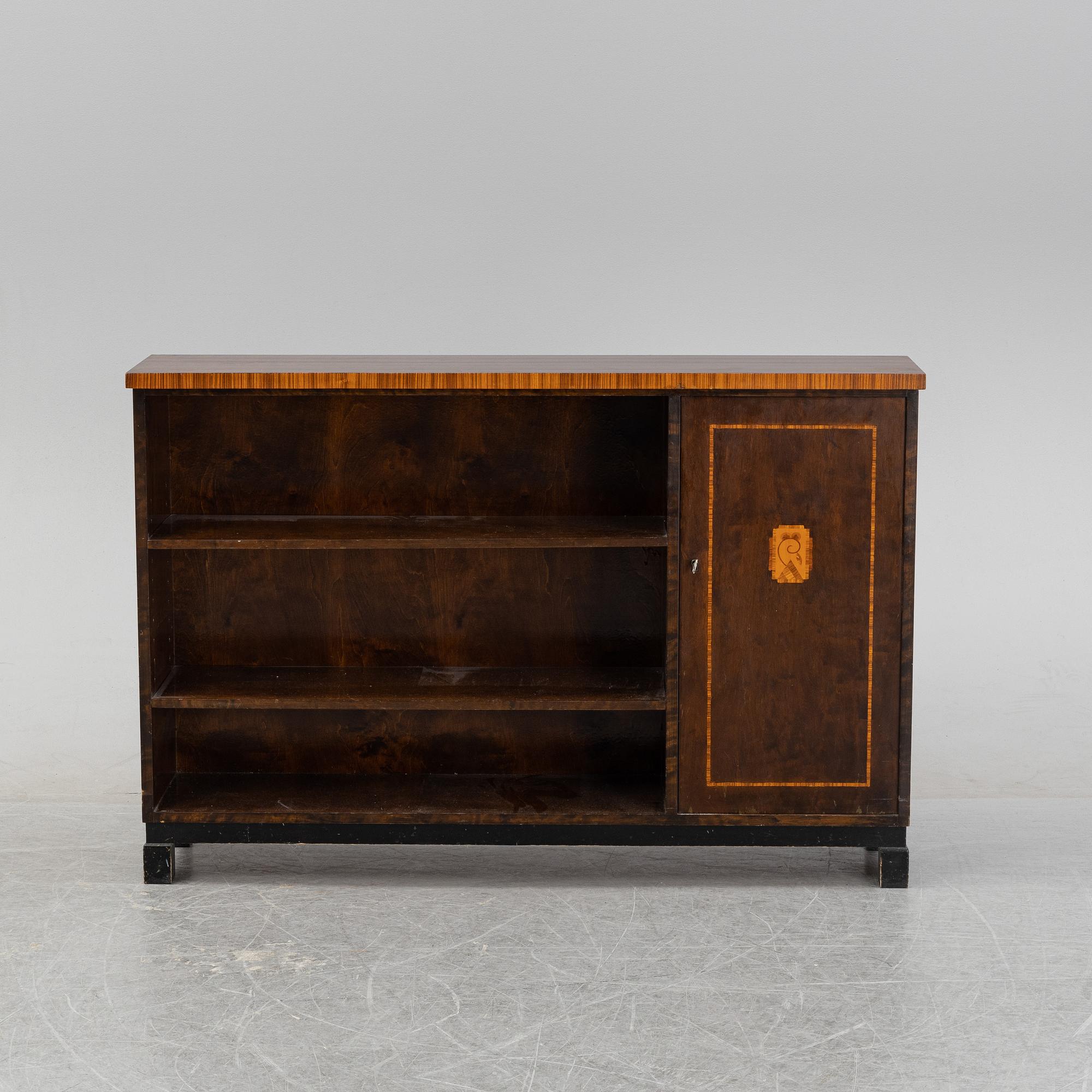 A 1930s book case.